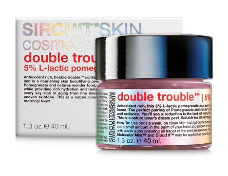 SircuitSkin Cosmeceuticals Double Trouble 5% L-lactic pomegranate acai peel